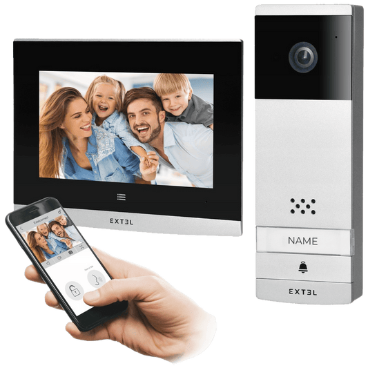 Extel Video interfon 7", bežični set,  WiFi Dual Band - 720313