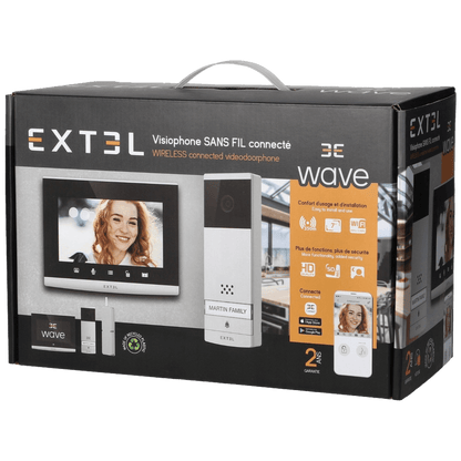 Extel Video interfon 7", bežični set,  WiFi Dual Band - 720313
