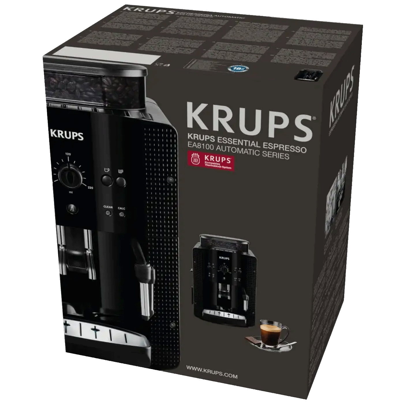 Krups Aparat za espresso kafu , 15 bar, 1450 W - EA810B70