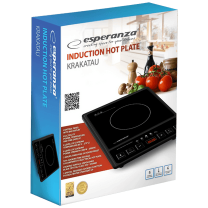 Esperanza Indukcijsko kuhalo, 2000 W - EKH011