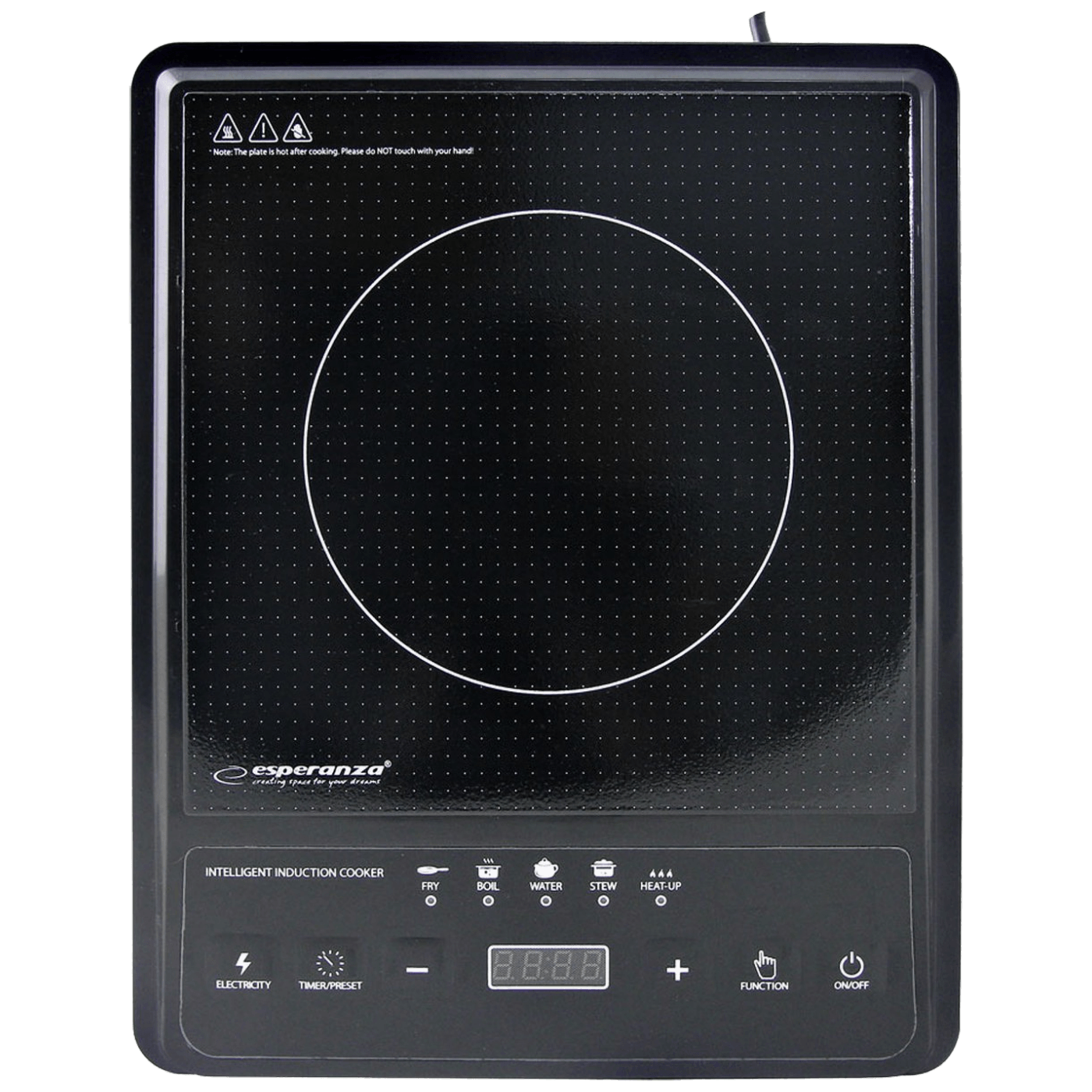 Esperanza Indukcijsko kuhalo, 2000 W - EKH011