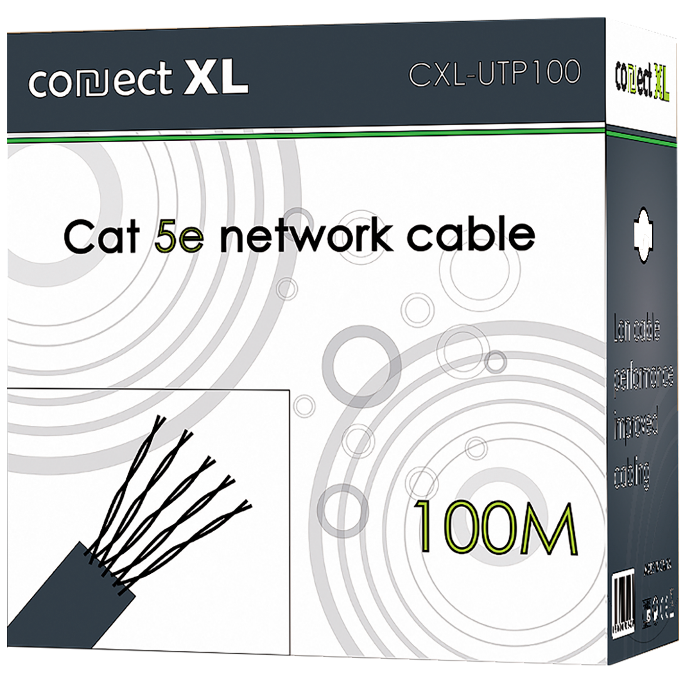Connect XL Mrežni UTP CAT5E kabl na pak 100 met - CXL-UTP100