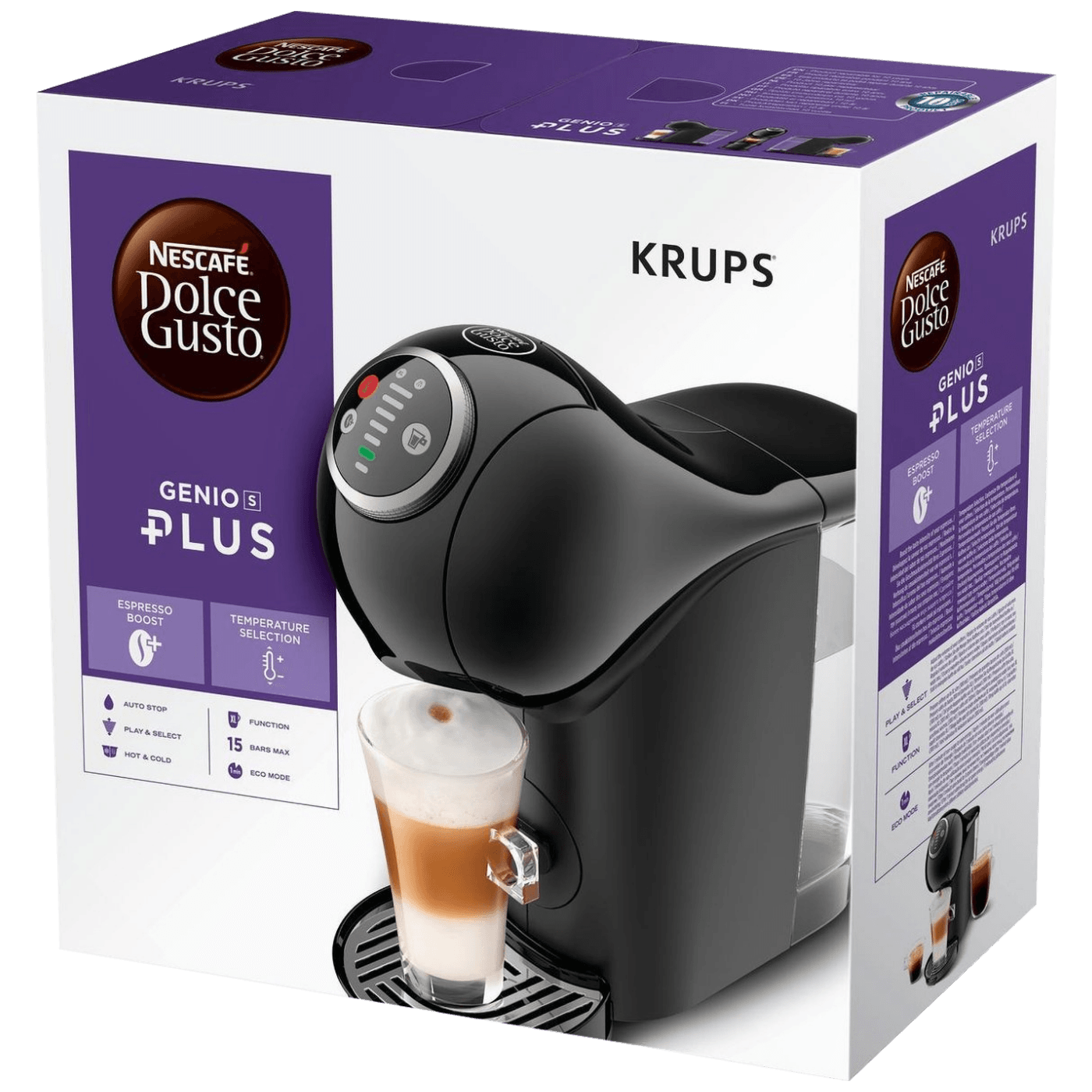 Krups Aparat za espresso kafu, Dolce Gusto Genio S Plus - KP340810