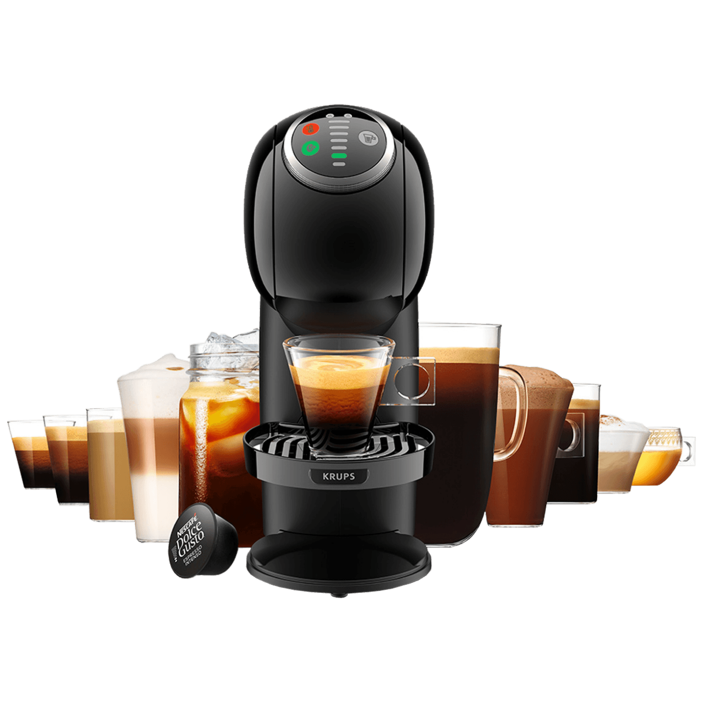 Krups Aparat za espresso kafu, Dolce Gusto Genio S Plus - KP340810