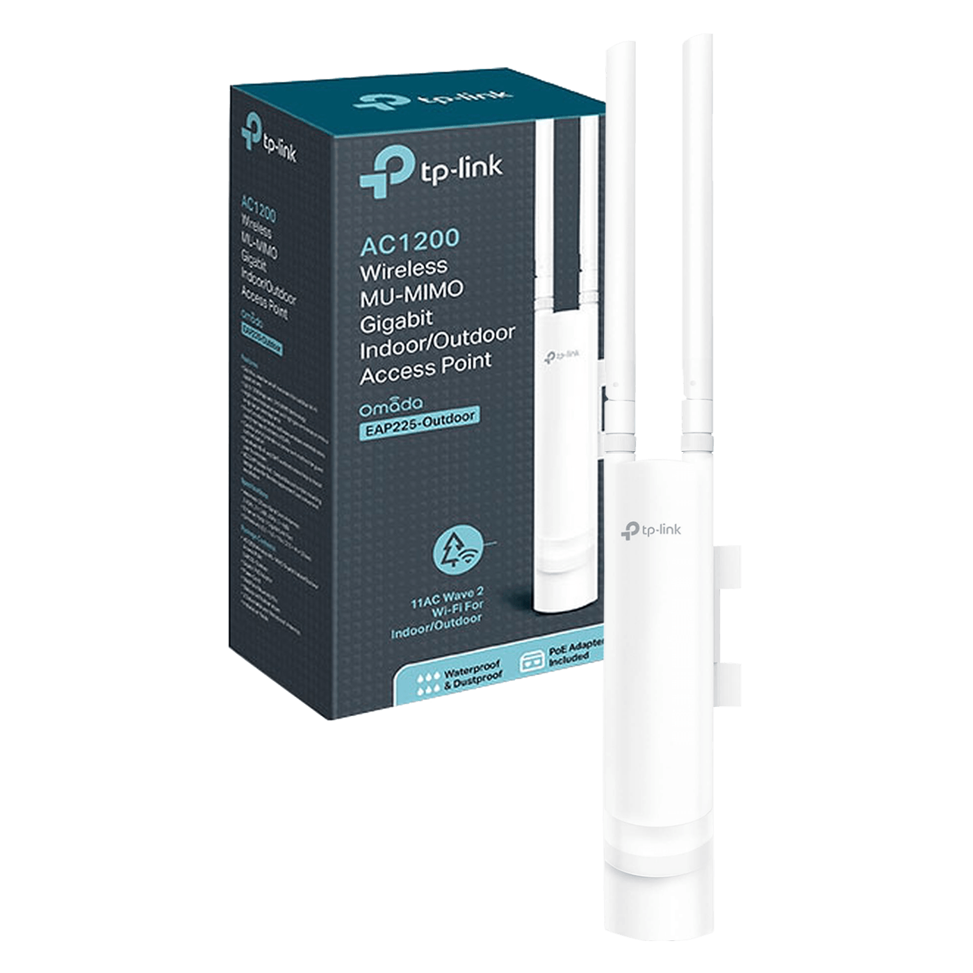 TP-LINK Wireless MU-MIMO Access Point, Dual Band, do 1200Mbps - EAP225-Outdoor