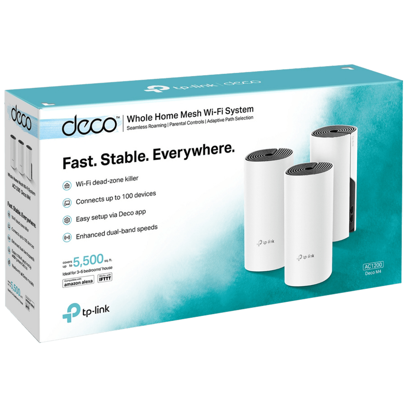 TP-LINK Router AC1200,   Wi-Fi sistem za cijeli dom - DECO M4(3-PACK)