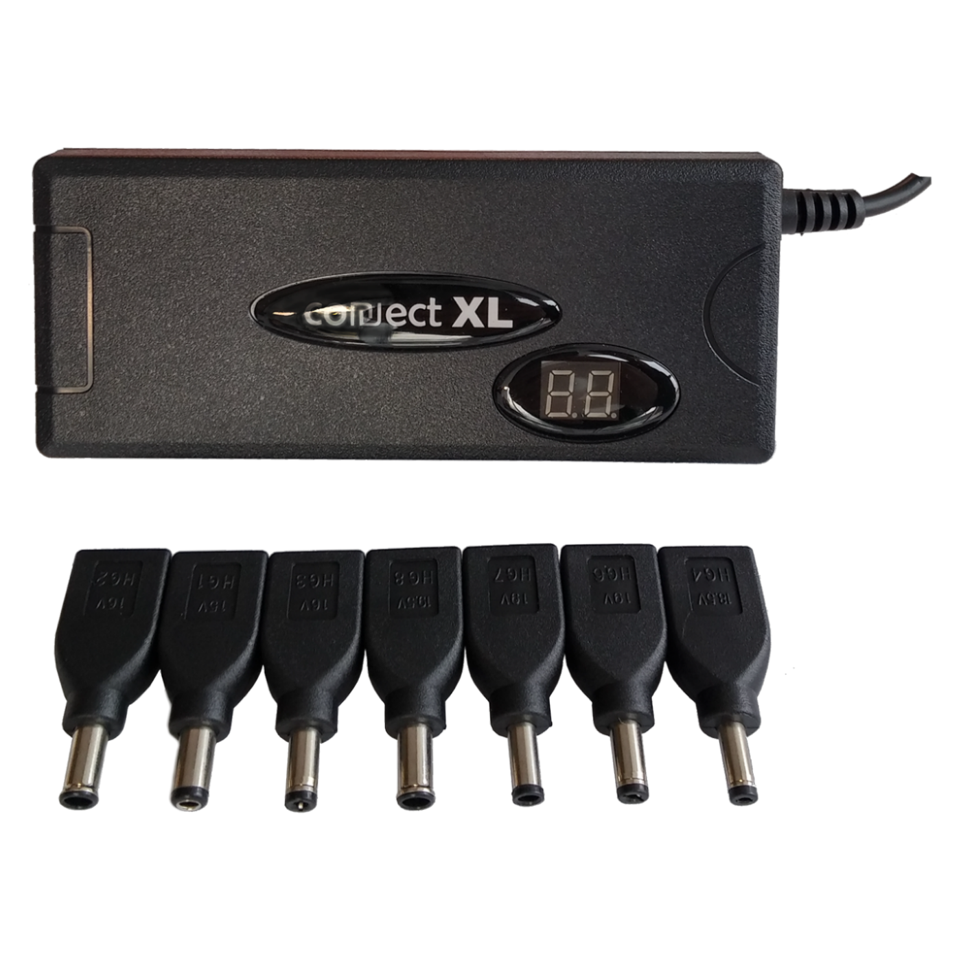 Connect XL Adapter za laptop,univerzalni, 90W, 2u1 AC+Auto, LCD display - CXL-PN90C