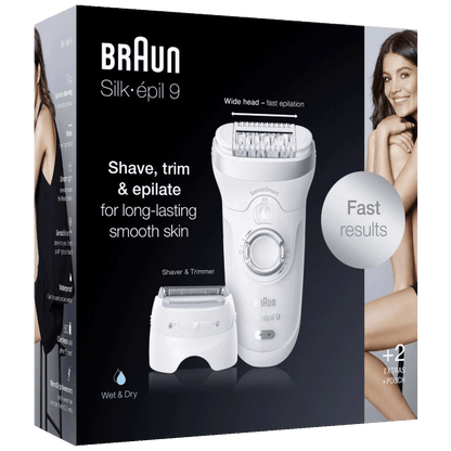 Braun Epilator, 2u1,  Silk-epil 9-705 - 426714