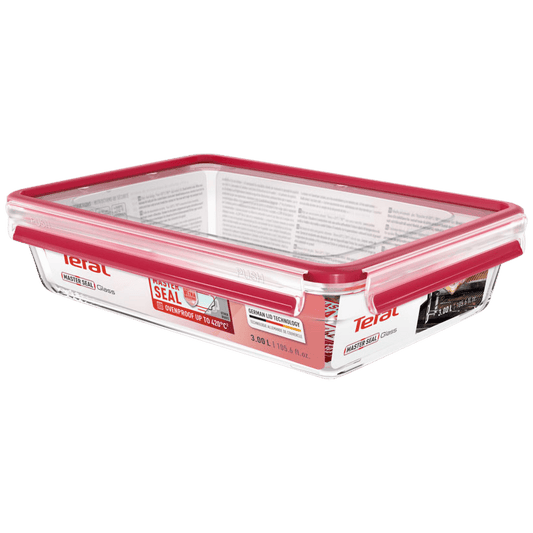 Tefal Staklena posuda sa poklopcem, 3 lit., MasterSeal Glass - N1041210