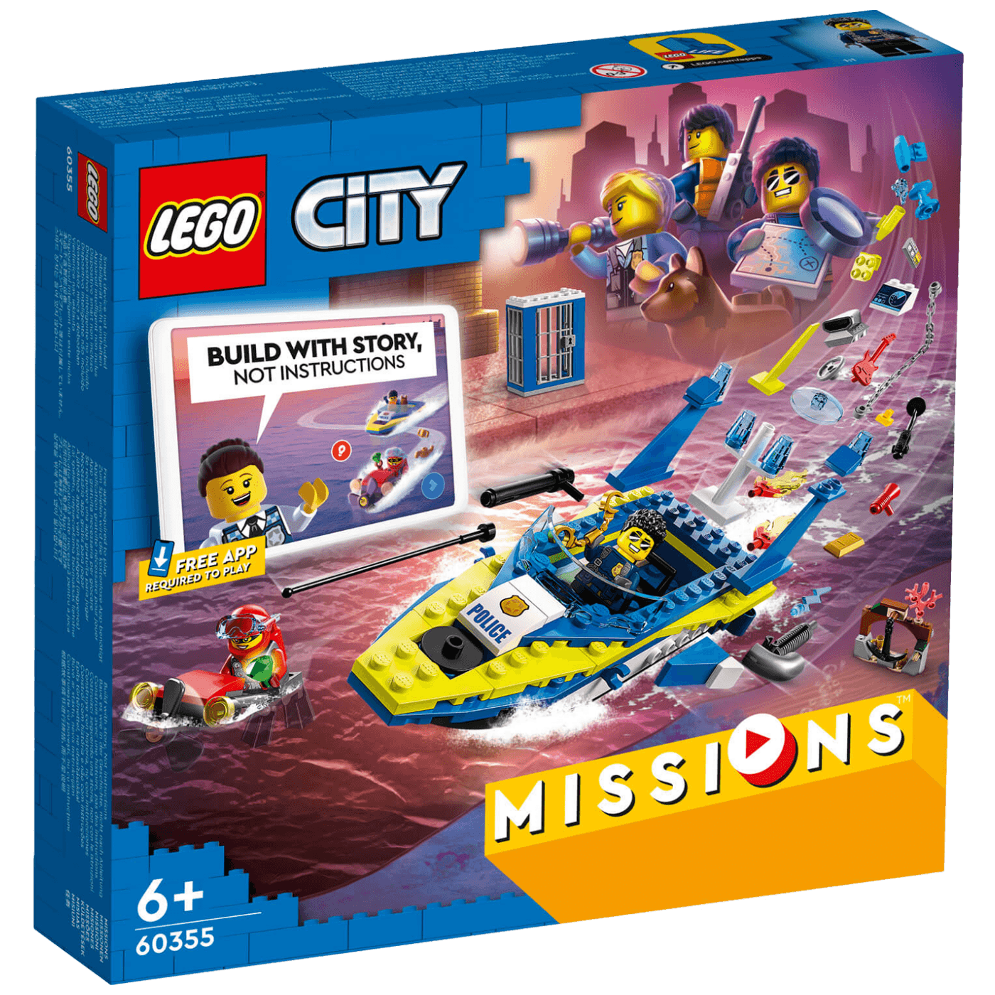 Lego Detektivske misije vodene policije, LEGO City