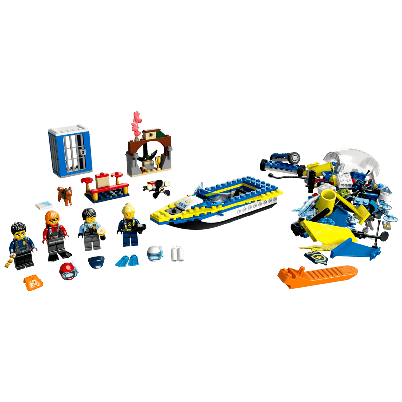 Lego Detektivske misije vodene policije, LEGO City