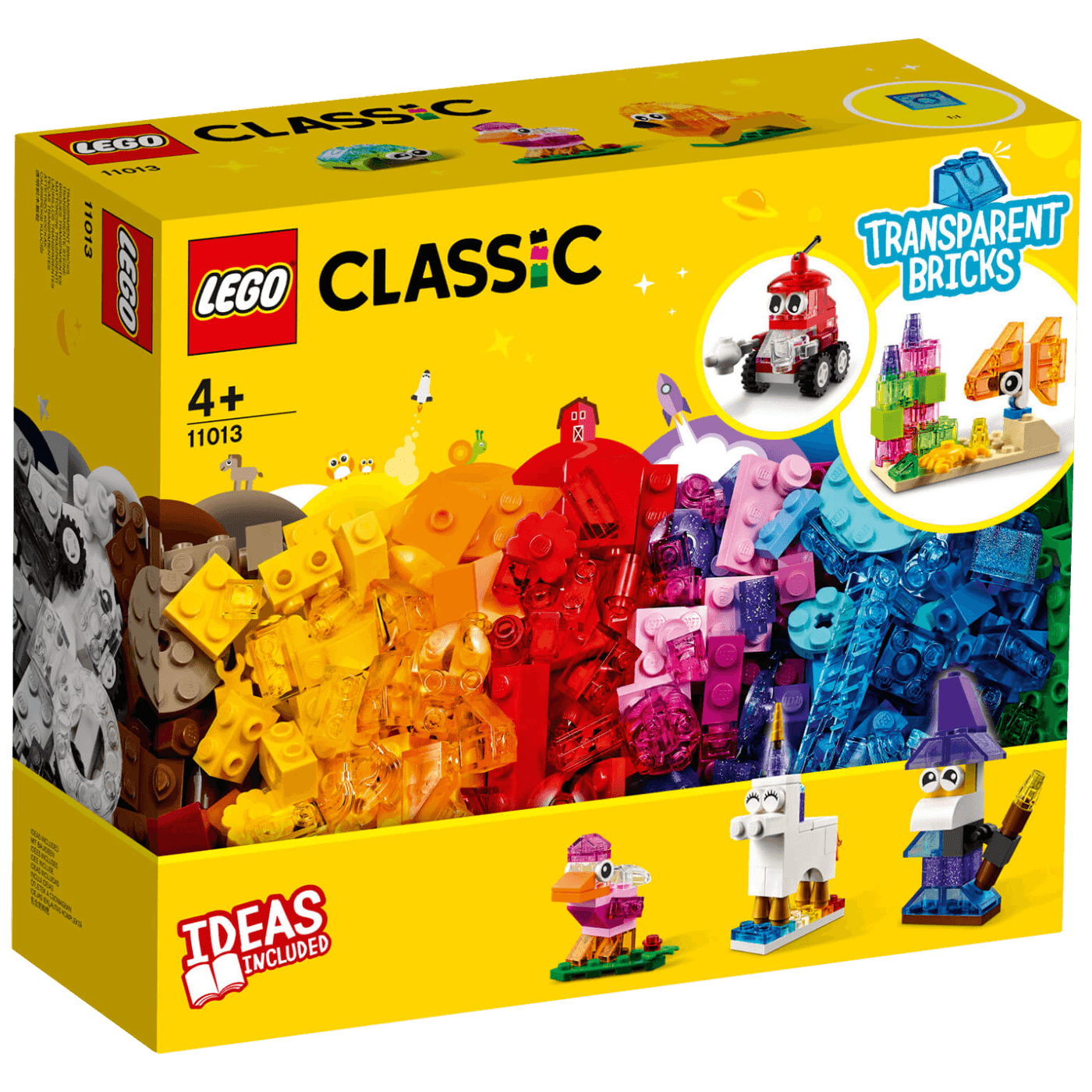 Lego Kreativne prozirne kocke, LEGO Classic  - 11013