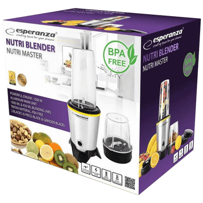 Esperanza Nutri blender , ekstraktor hranjivih tvari, 1000W - NUTRI MASTER