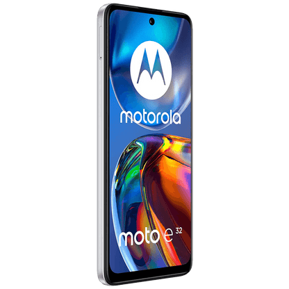 Motorola Smartphone 6.5",DualSIM,Octa Core 1.6GHz,RAM 4GB,16Mpixel - E32 4GB/64GB Misty Silver