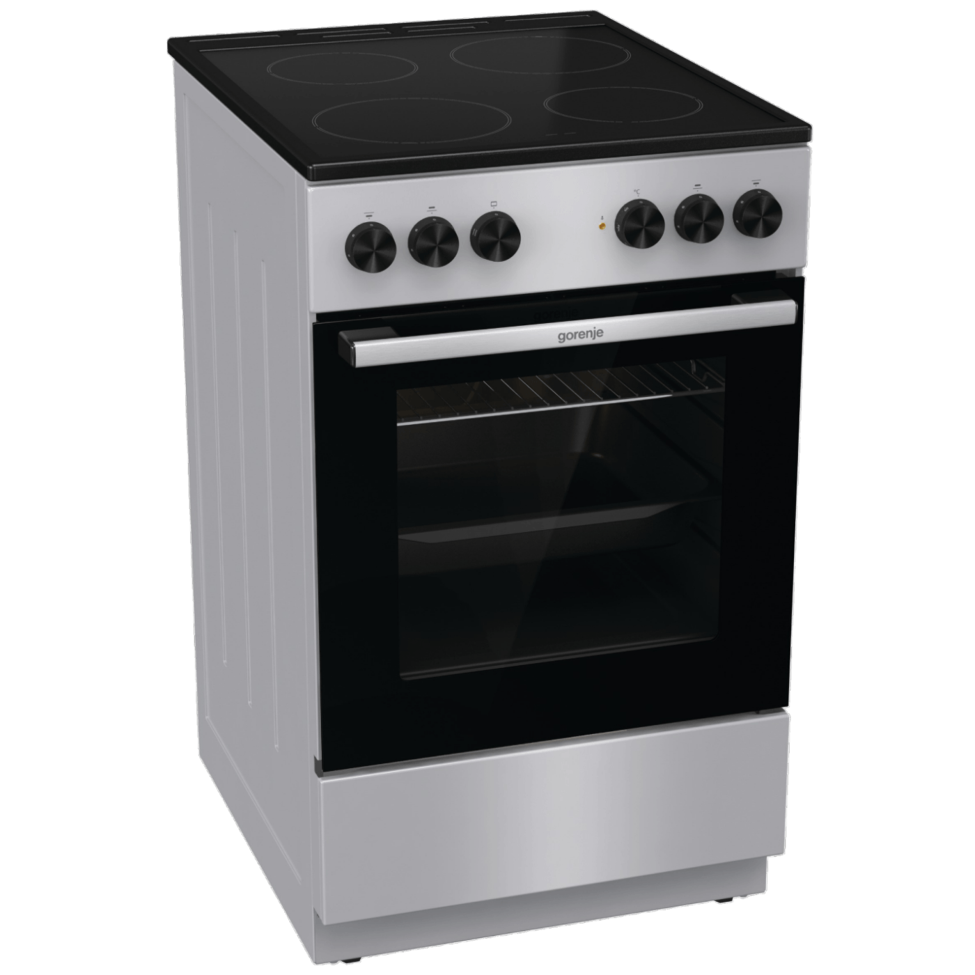 Gorenje Štednjak, staklokeramička ploča, 8000W, pećnica 68 lit, A - GEC5A11SG