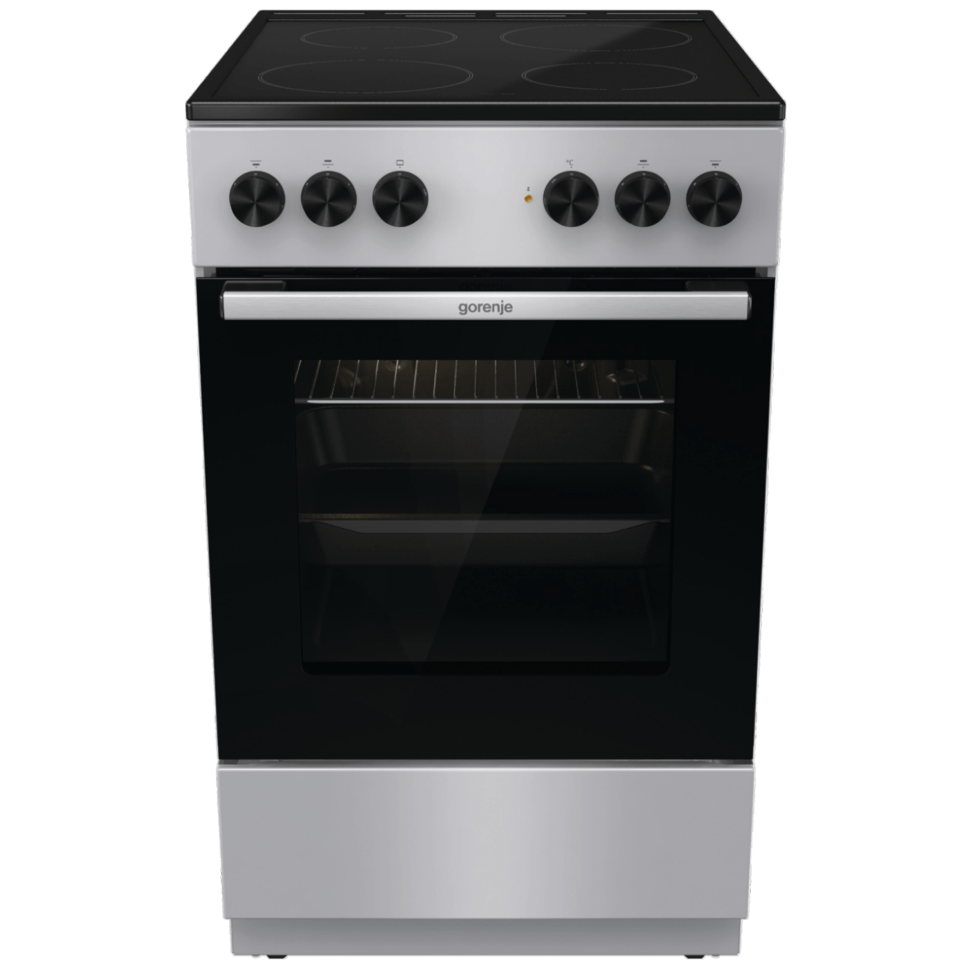 Gorenje Štednjak, staklokeramička ploča, 8000W, pećnica 68 lit, A - GEC5A11SG