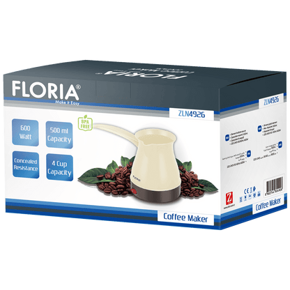 Floria Kuhalo za kafu, 600 W, 0,5 lit. - ZLN4926