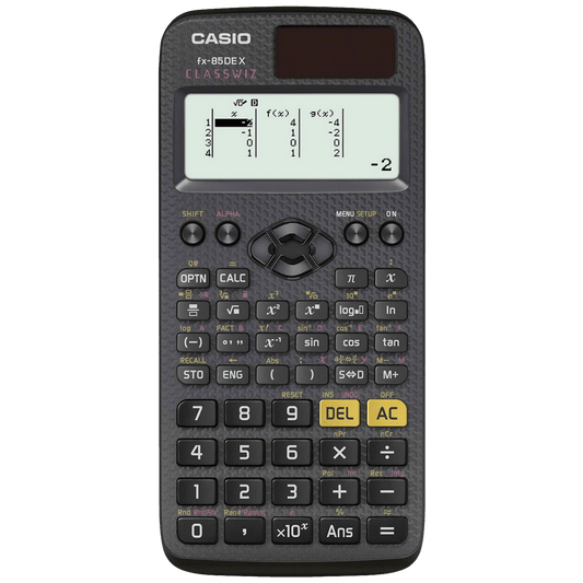 Casio Kalkulator, školski, 325 fn., solarno / baterijsko napajanje - FX-85DEX