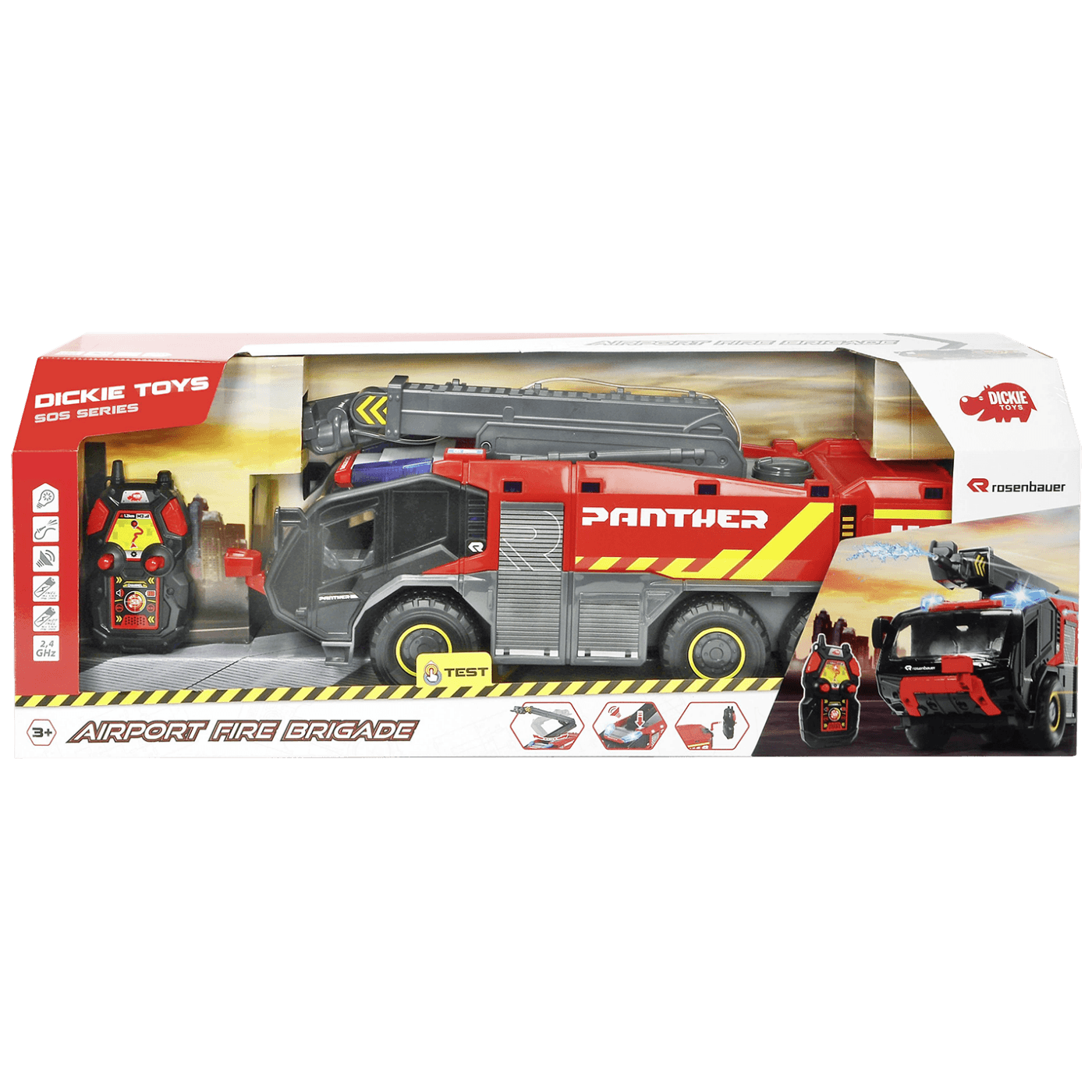 Dickie Toys Vatrogasni kamion sa daljinskim upravljačem - RC Airport Fire Brigade