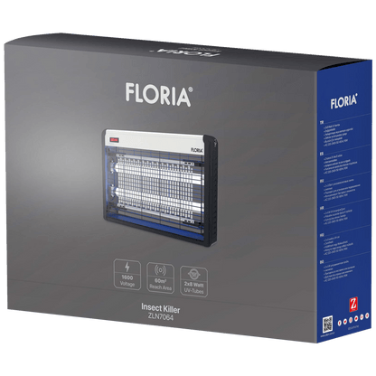 Floria Električna zamka za insekte, UV svjetlost 16W - ZLN7064
