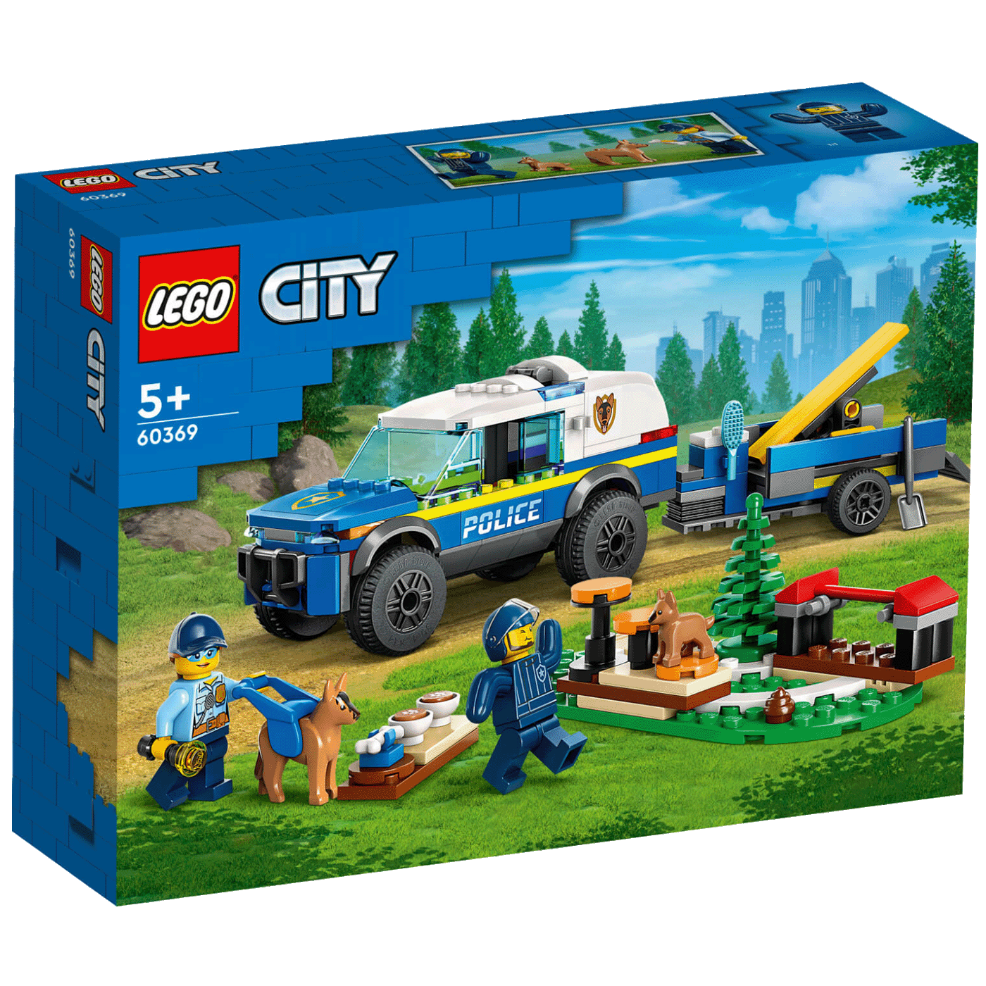 Lego Mobilni policijski trening pasa, LEGO City
