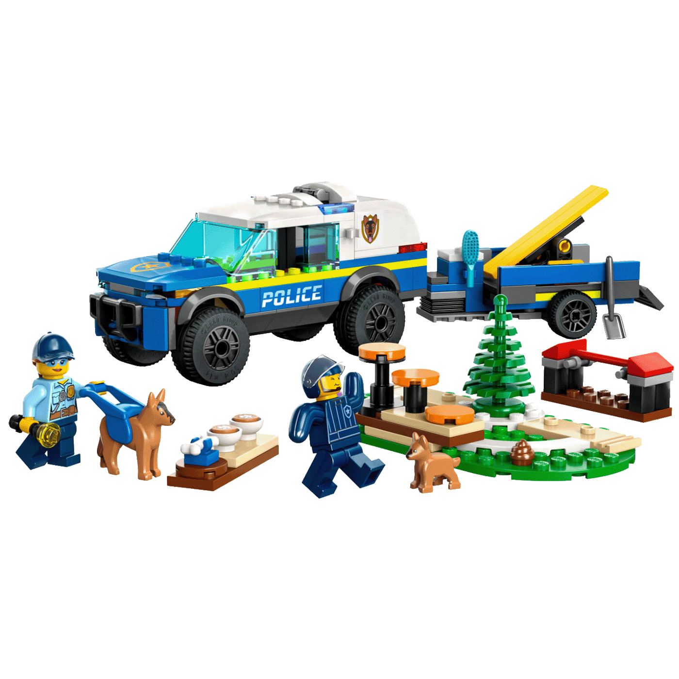 Lego Mobilni policijski trening pasa, LEGO City