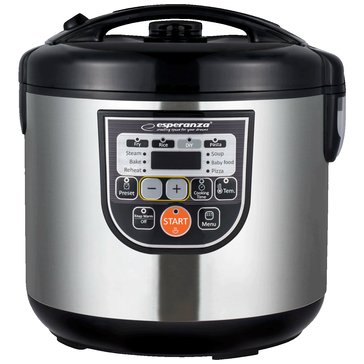 Esperanza Višenamjenski ekspres lonac, Multicooker, 860W, 5 lit. - EKG011
