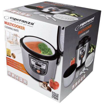 Esperanza Višenamjenski ekspres lonac, Multicooker, 860W, 5 lit. - EKG011
