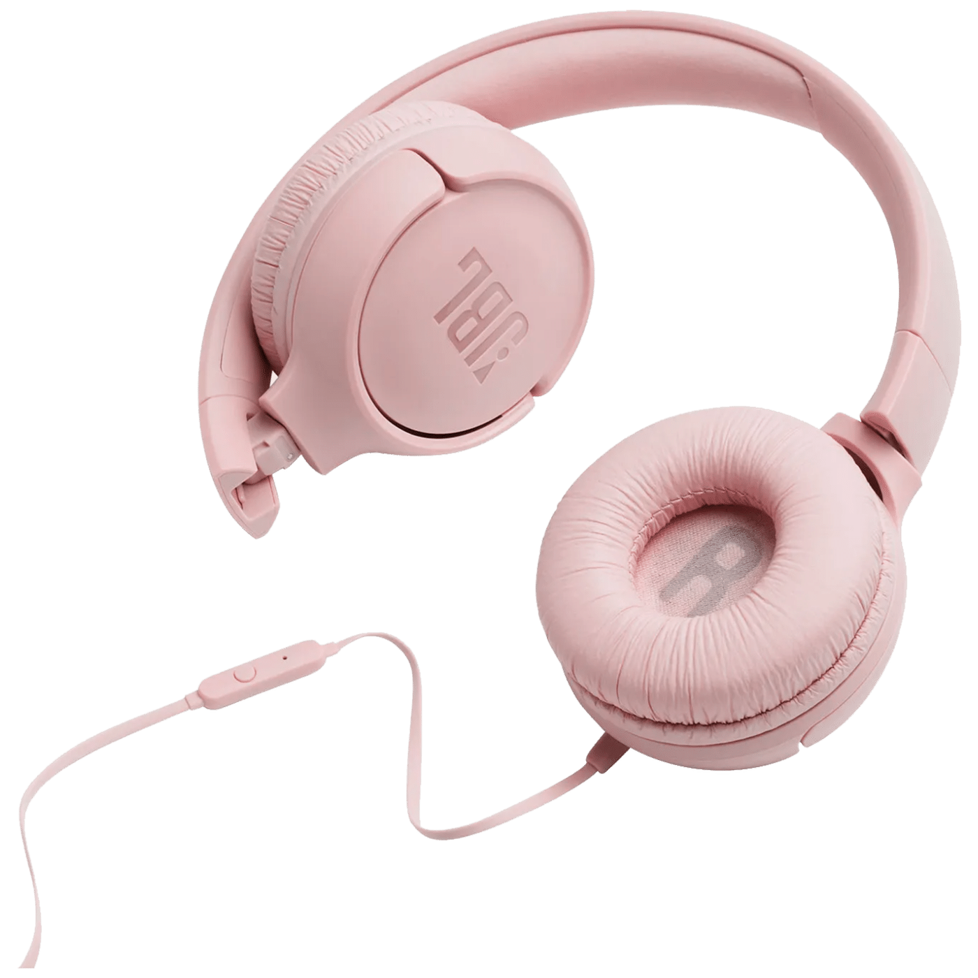 JBL Slušalice sa mikrofonom, headset, 3.5mm, sklopive - Tune 500 Pink