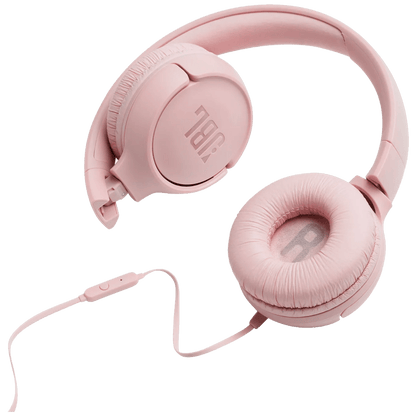 JBL Slušalice sa mikrofonom, headset, 3.5mm, sklopive - Tune 500 Pink