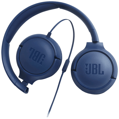 JBL Slušalice sa mikrofonom, headset, 3.5mm, sklopive - Tune 500 Blue