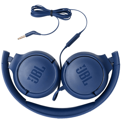 JBL Slušalice sa mikrofonom, headset, 3.5mm, sklopive - Tune 500 Blue