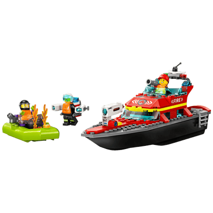 Lego Vatrogasni spasilački brod, LEGO City