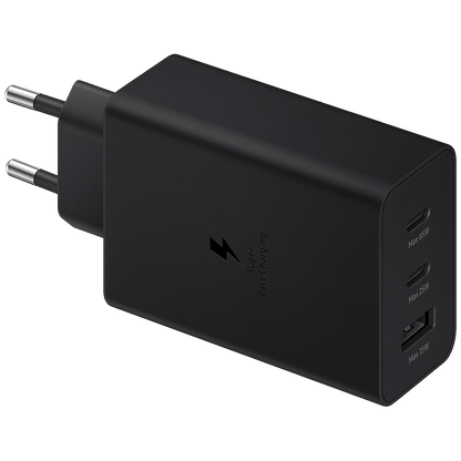 Samsung Adapter za punjenje Trio, USB-C, USB-A, 65W - EP-T6530NBEGEU