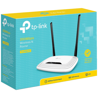 TP-LINK Wireless N Router, 4 porta, 300Mbps, 2x5dBi antena - TL-WR841N