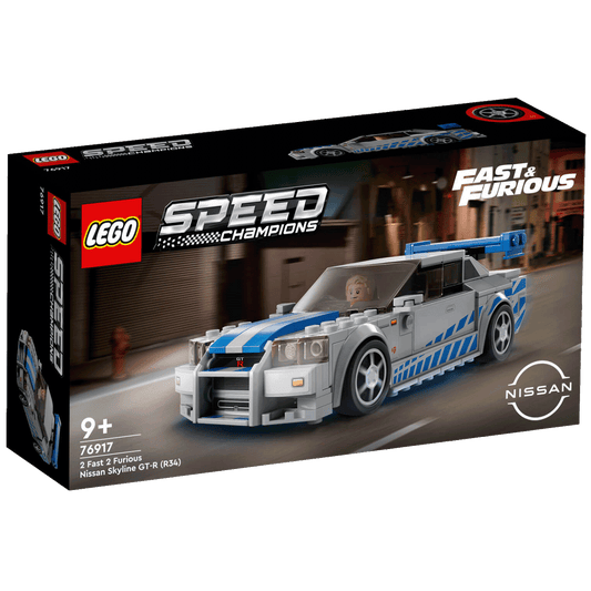Lego 2 Fast 2 Furious Nissan Skyline GT-R (R34),LEGO Speed Champ.