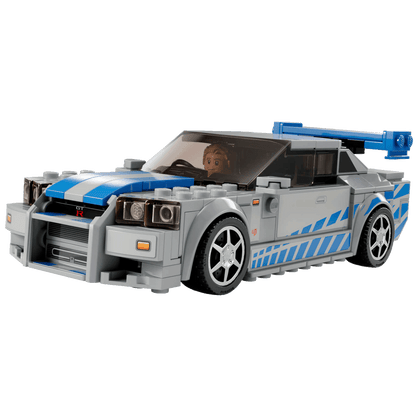 Lego 2 Fast 2 Furious Nissan Skyline GT-R (R34),LEGO Speed Champ.