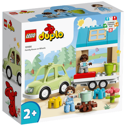 Lego Porodična kuća na prikolici, LEGO Duplo