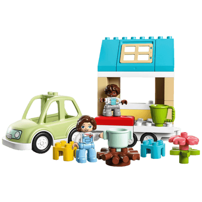 Lego Porodična kuća na prikolici, LEGO Duplo