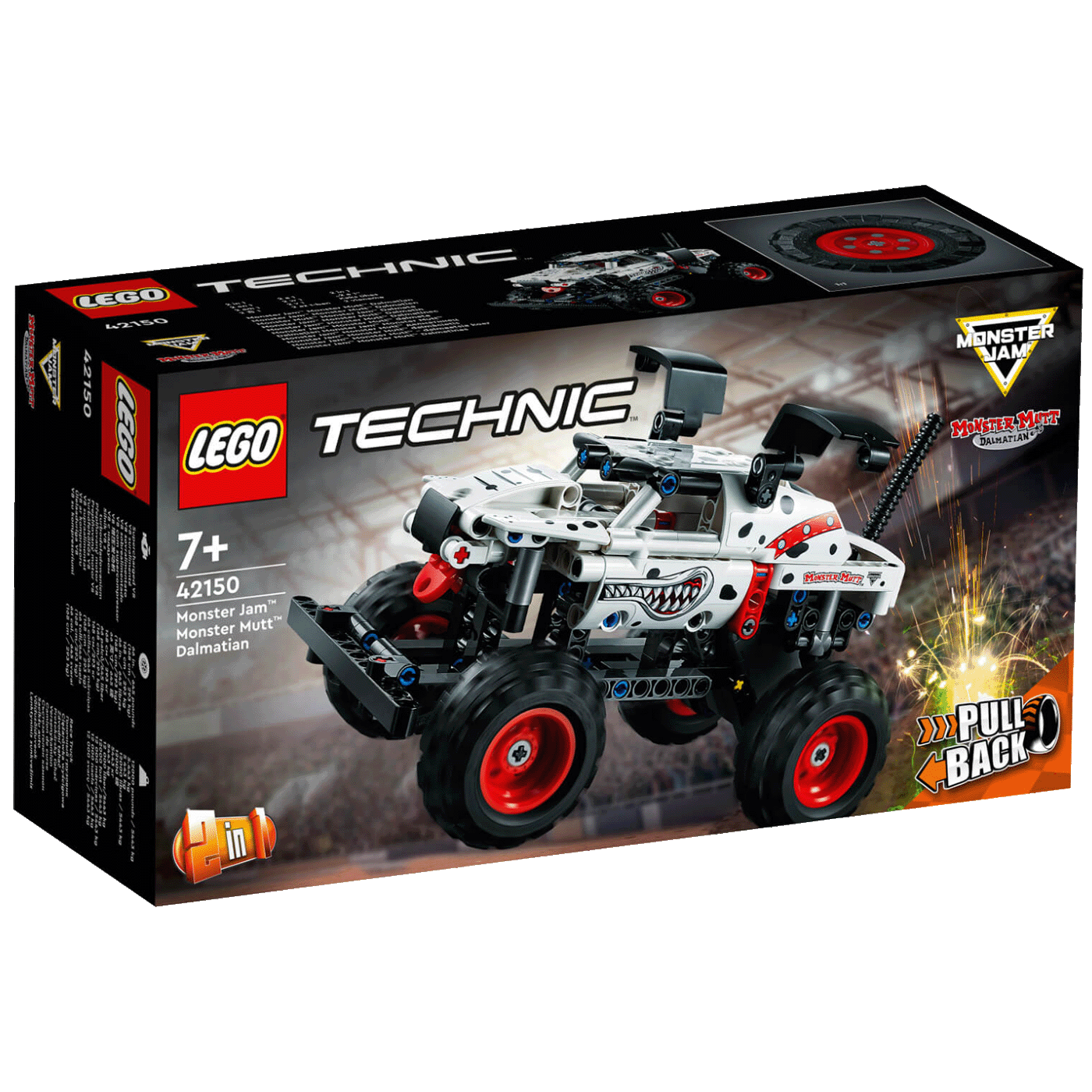 Lego Monster Jam- Monster Mutt- Dalmatian, LEGO Technic