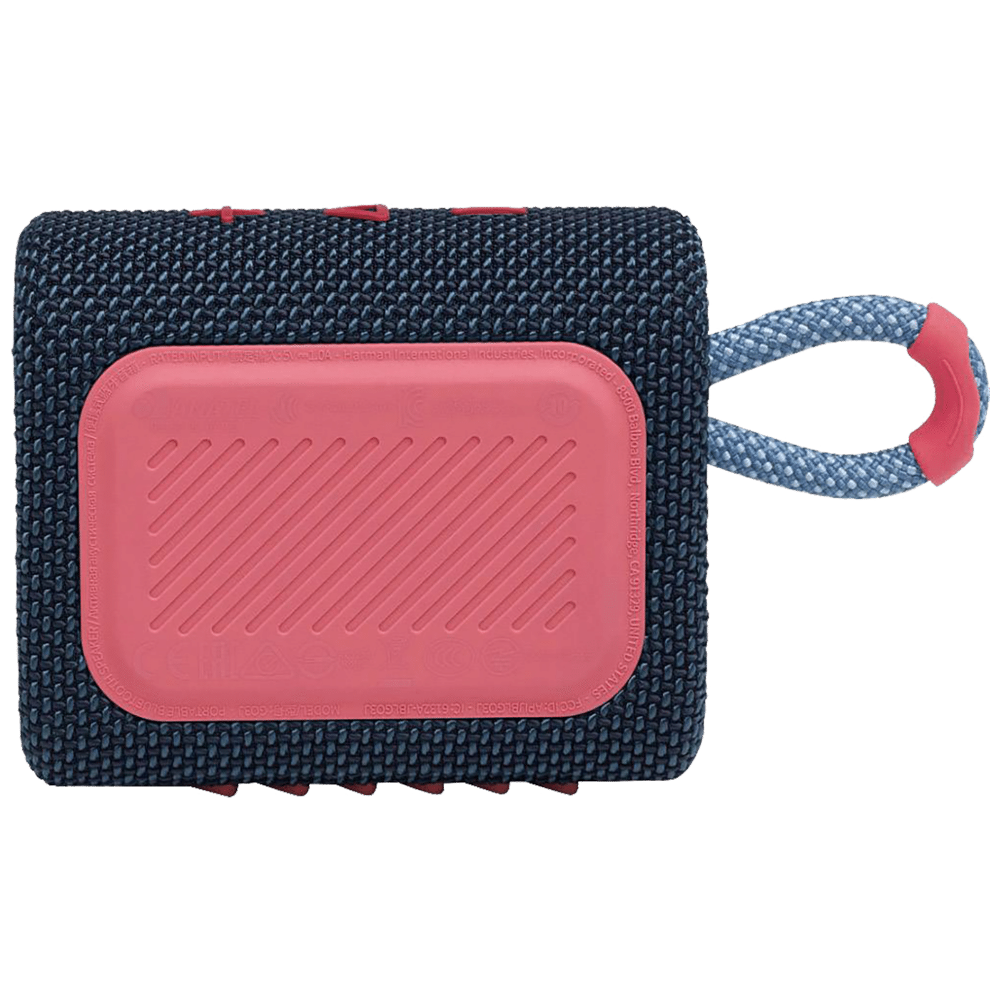 JBL Zvučnik bežični, GO 3, Bluetooth, IP67, Blue/Pink - GO 3 Bluetooth Speaker Blue/pink