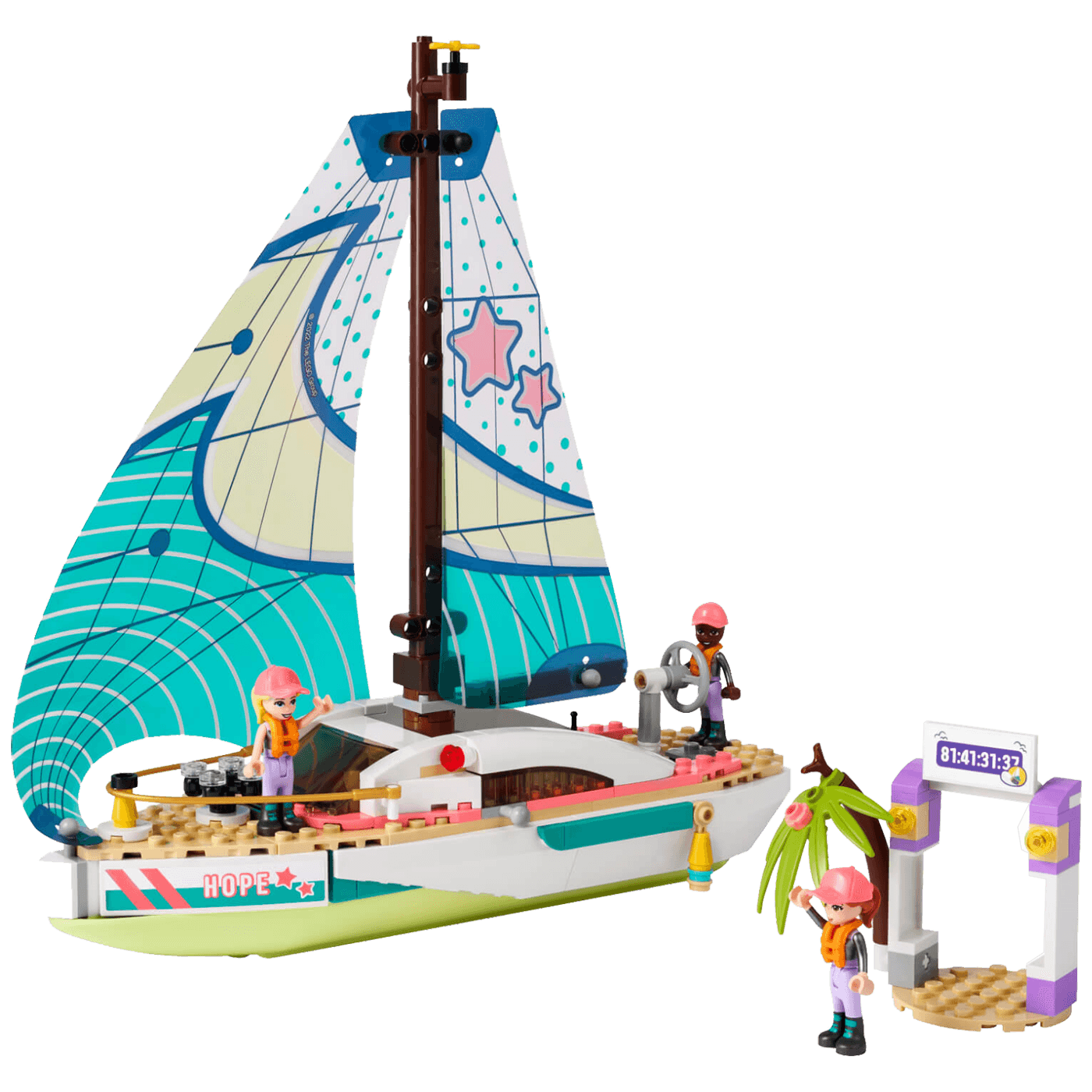 Lego Stephanie na jedrenju, LEGO Friends
