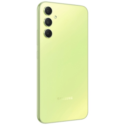 Samsung Smartphone 6.6", 5G, Octa Core 2.6GHz, RAM 8GB, 48Mpixel - Galaxy A34 5G 8GB/128GB Lime