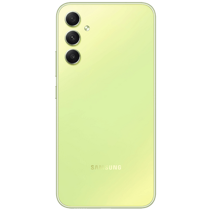 Samsung Smartphone 6.6", 5G, Octa Core 2.6GHz, RAM 8GB, 48Mpixel - Galaxy A34 5G 8GB/128GB Lime