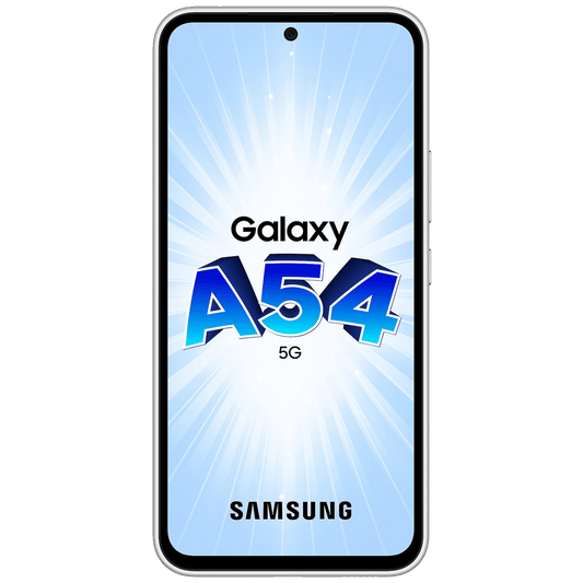 Samsung Smartphone 6.4", 5G, Octa Core 2.4GHz, RAM 8GB, 50Mpixel - Galaxy A54 5G 8GB/128GB White