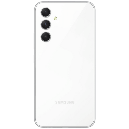 Samsung Smartphone 6.4", 5G, Octa Core 2.4GHz, RAM 8GB, 50Mpixel - Galaxy A54 5G 8GB/128GB White