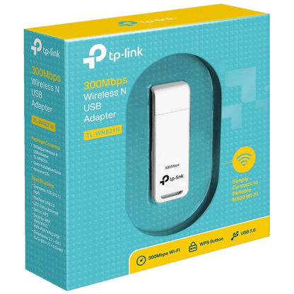 TP-LINK 300Mbps bežični USB adapter, 2.4GHz, 20 dBm - TL-WN821N