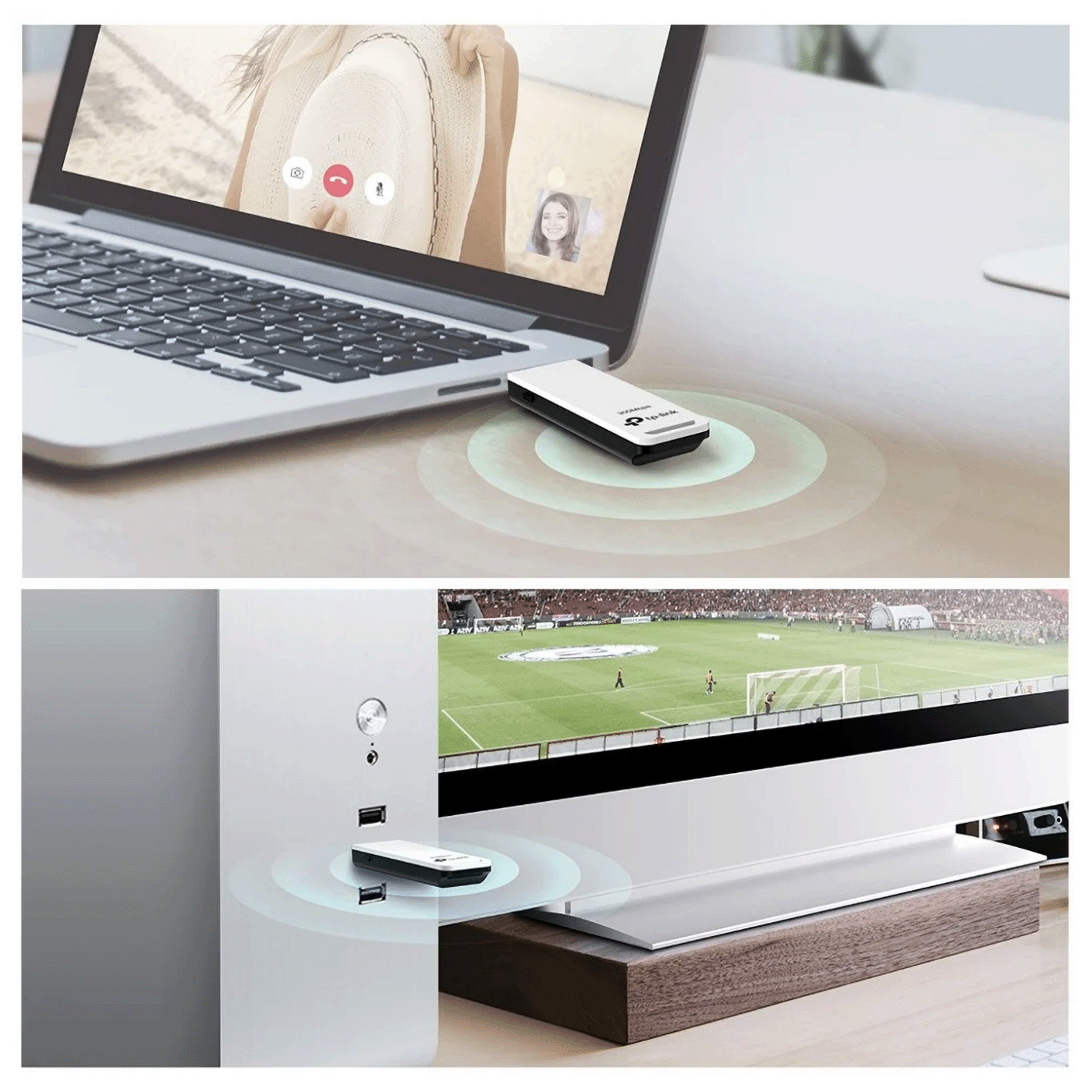 TP-LINK 300Mbps bežični USB adapter, 2.4GHz, 20 dBm - TL-WN821N