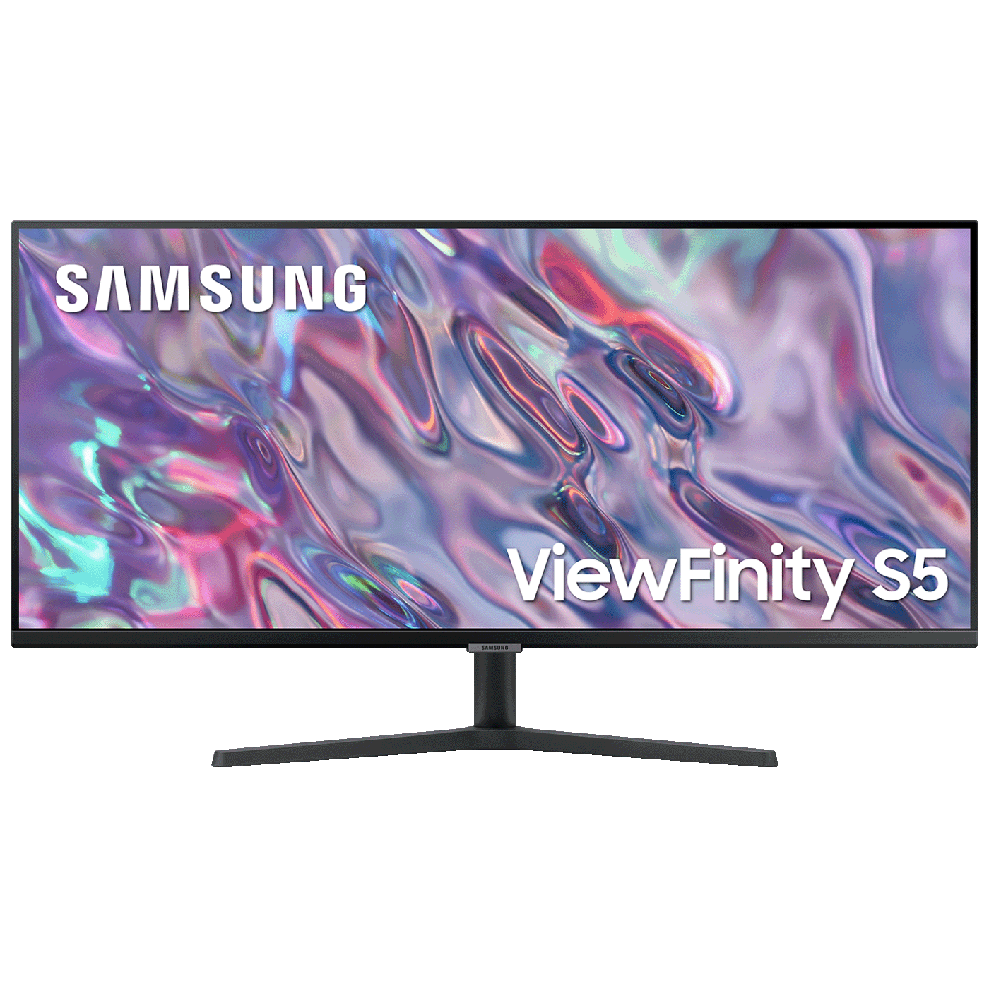 Samsung Monitor 34", UWQHD, Viewinfinity S5, HDMI, DisplayPort - LS34C500GAUXEN