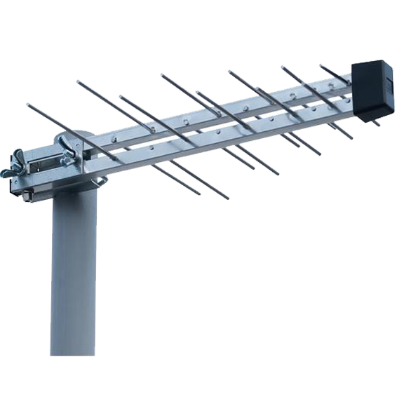Iskra Antena Loga UHF, dužina 40cm, dobit 7.5dB, F-konektor - P-20 DTT